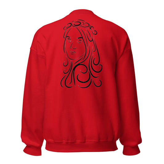 Textless zodiac logo sweatshirt