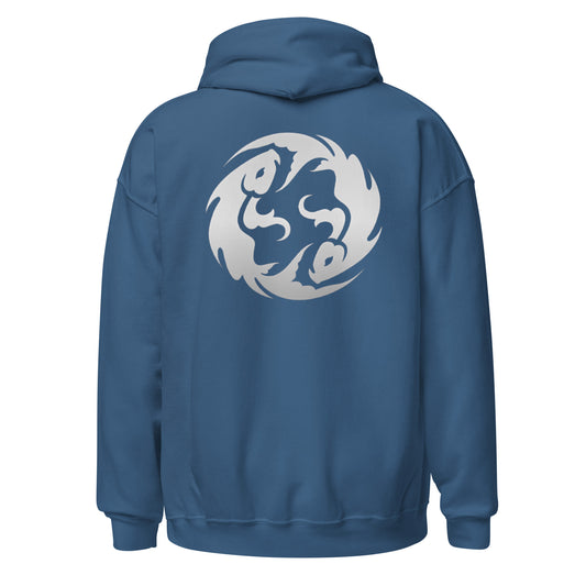 Textless zodiac logo hoodie